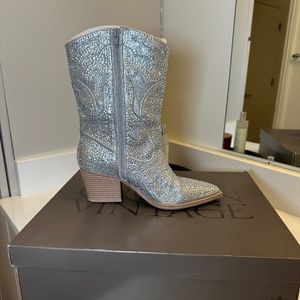 Crown Vintage Starry Cowboy Boots